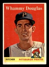 1958 Topps Baseball #306 Whammy Douglas VG/EX *f1