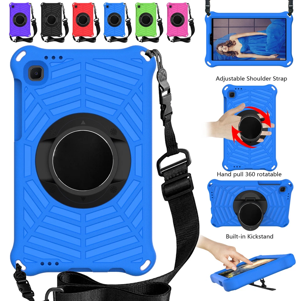 For Samsung Galaxy Tab A8 X200 S6 A7 Lite P610 Shockproof Silicone stand Case - Image 2 of 4