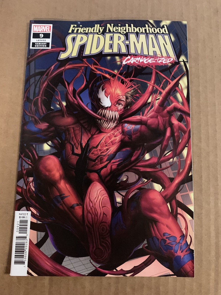 FRIENDLY NEIGHBORHOOD SPIDER-MAN #9 CARNAGE-IZED VARIANT MARVEL