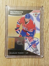 Charles Hudon 2015-16 Ultimate Collection Ultimate Rookies #96 RC AUTO 137/299