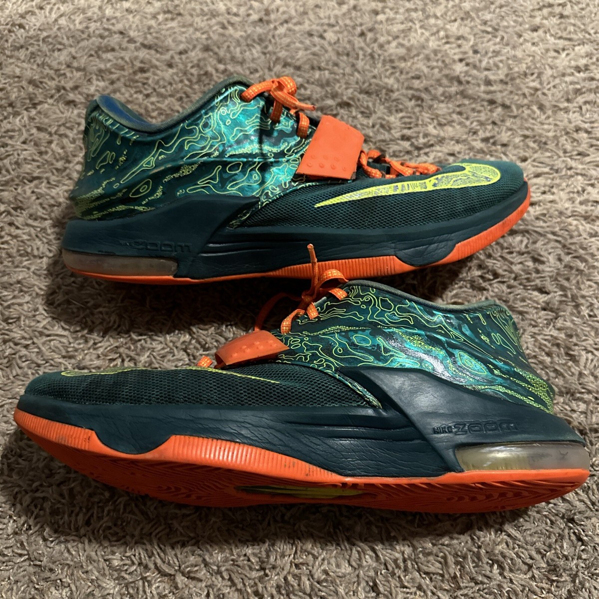 Size 11 Nike KD Weatherman 653996-303 Basketball Shoes Kevin Durant NBA