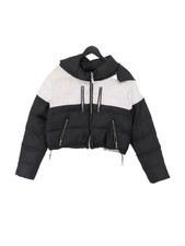 Maniere De Voir Women's Coat Uk 10 Black 100% Other Puffer Jacket