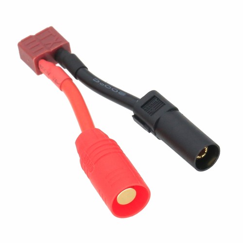 T-plug Deans to AS150 XT150 12AWG 2inchs Cable Adapter For DJI Battery Hobby toy - 第 9/9 張圖片