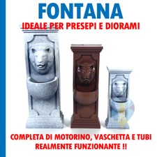 FONTANA ARTIGIANALE PER PRESEPI E DIORAMI REALIZZATA A MANO PRESEPE DIORAMA