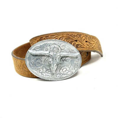 Silver Creek Collection Brown Leather 53909 Size 36 With  display picture 1