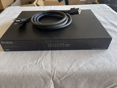 Arakins AN-210-SW-R-8-POE 8 + 2 Rear Ports Websmart Gigabit Switch