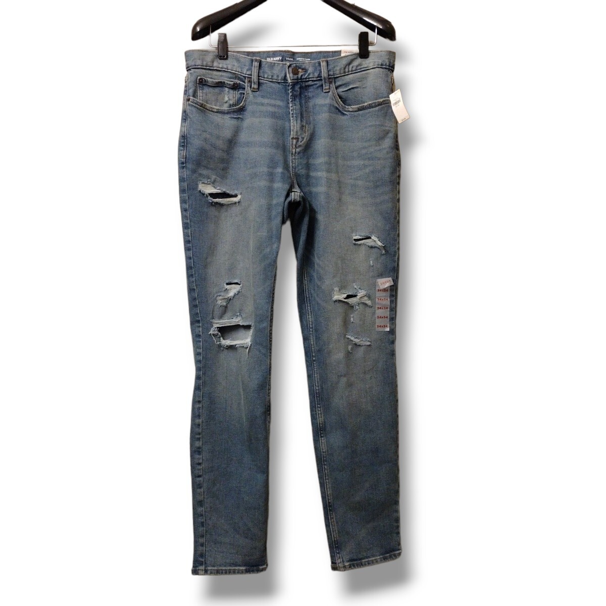 New Old Navy Athletic Taper Men's Jeans 34x33 Built-in Flex Denim