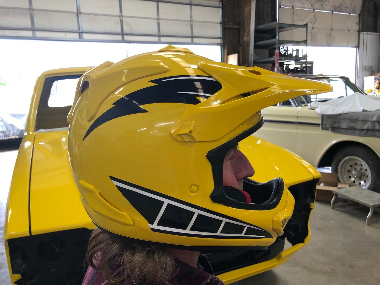 Custom LIGHTNING BOLTS Helmet decal kit, DIY, inspired by Bob Hurricane Hannah eBay