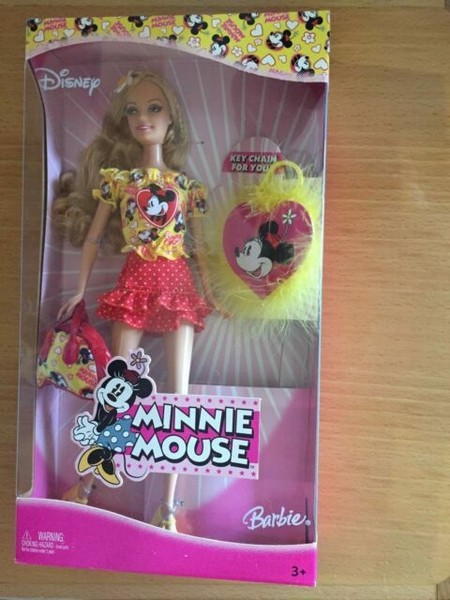 minnie mouse barbie doll