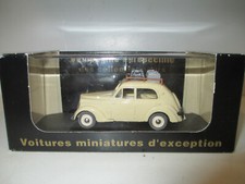 RENAULT JUVA 4 JUVAQUATRE Beige BERLINE + BAGAGES par ELIGOR CEC V 2194 au 1/43