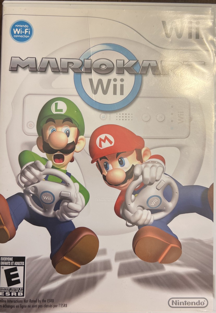 Mario Kart Wii Nintendo Video Game Complete! CLEAN Disc! Tested