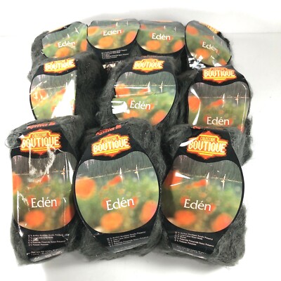 Katia Coleccion Boutique Eden Yarn Gray with Purple Metallic Accents Lot of 10