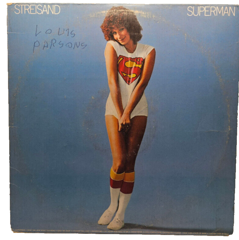 Barbra Streisand Superman Vinyl Record JC 34830 SSR | eBay