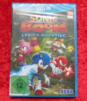 Sonic Boom Lyrics Aufstieg, Nintendo Wiiu Spiel, Neu Ovp, Deutsche Version