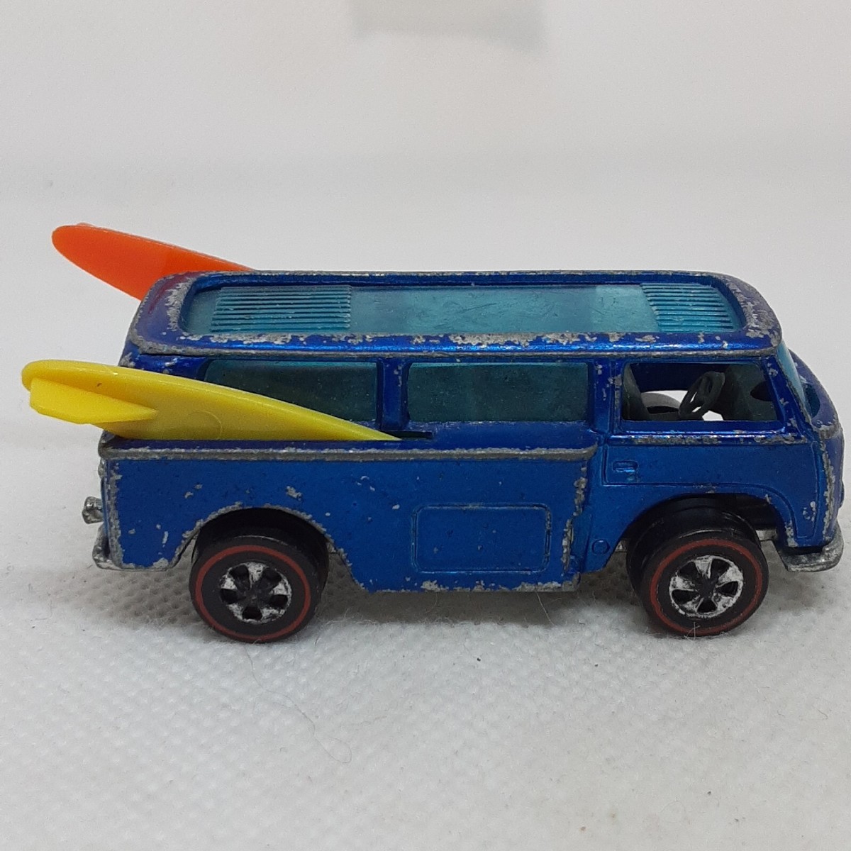 Hot Wheels Redline Volkswagen Beach Bomb 1969 Blue Gray Int. Made