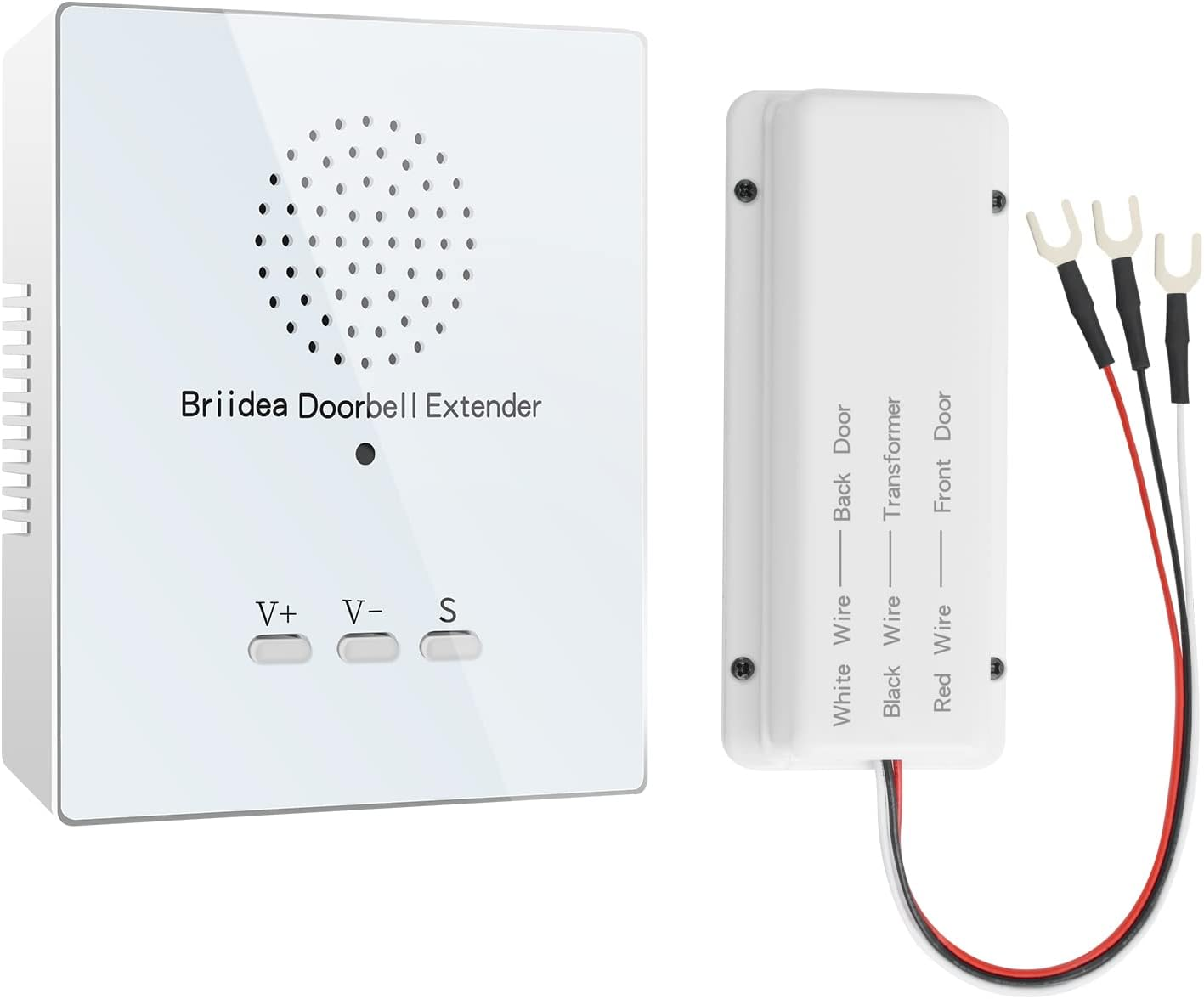 Wireless Doorbell Extender with 21 Melodies and 500ft Range for Clear Alerts-image