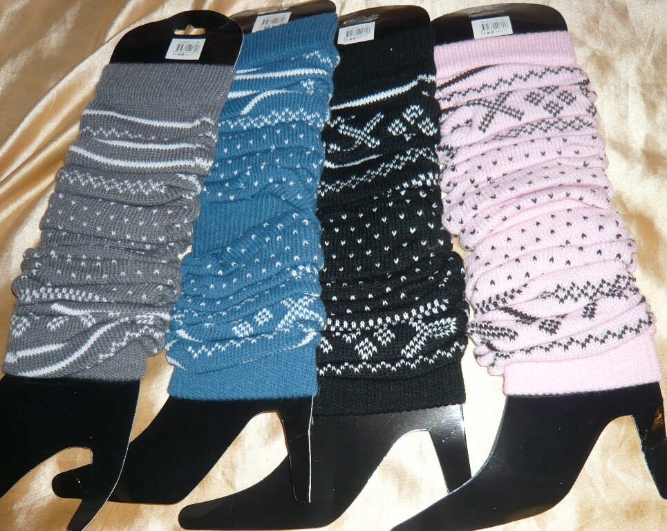 Knitted leg warmers leg warmers leg warmers colours Norwegian pattern