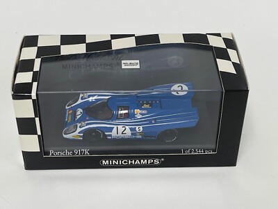 ミニカー MINICHANPS 1/43 Porsche 917K 1970 No.1 1/43 Minichamps Porsche 917 K from 1970 GP of Many Cours Car