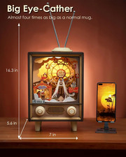 Rolife DIY Music Box - Sunset Carnival 3D Wooden Puzzle with Light