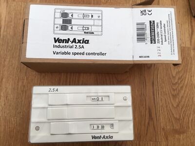VENT AXIA W10303102M INDUSTRIAL 2.5 VARIABLER DREHZAHLREGLER 220-240V 50HZ