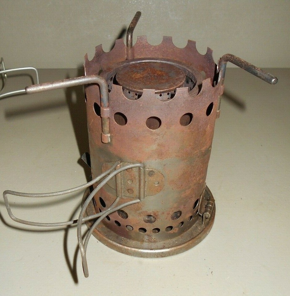 Vulcan Radiator Safety Chef Single Burner Camp Stove Camp Pans ...