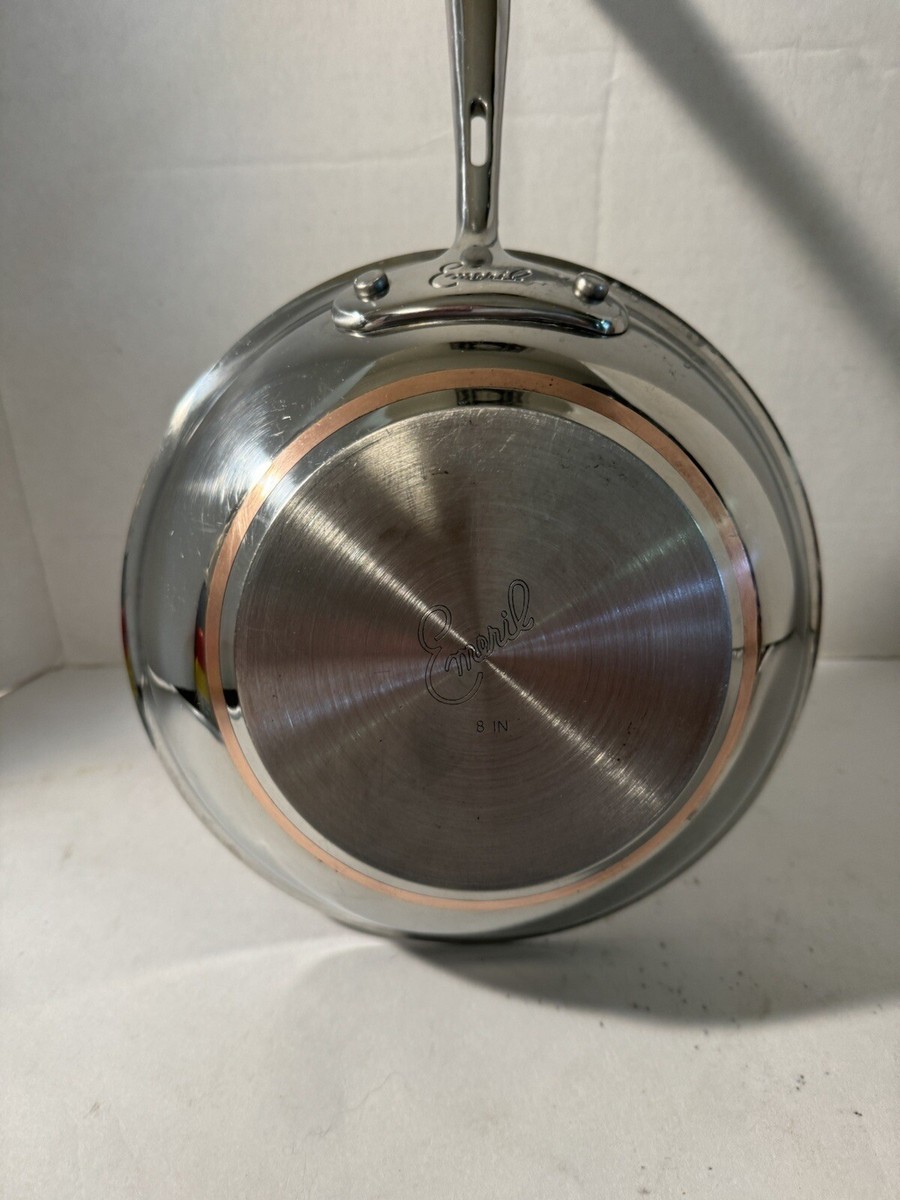 Emeril All-Clad 8 inch Stainless Steel Copper Core Frying Saute
