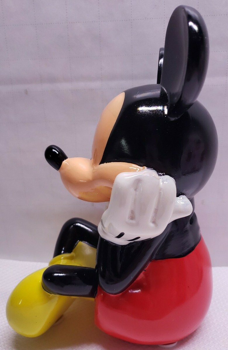 RETRO DISNEY MICKEY MOUSE CERAMIC COIN BANK | eBay