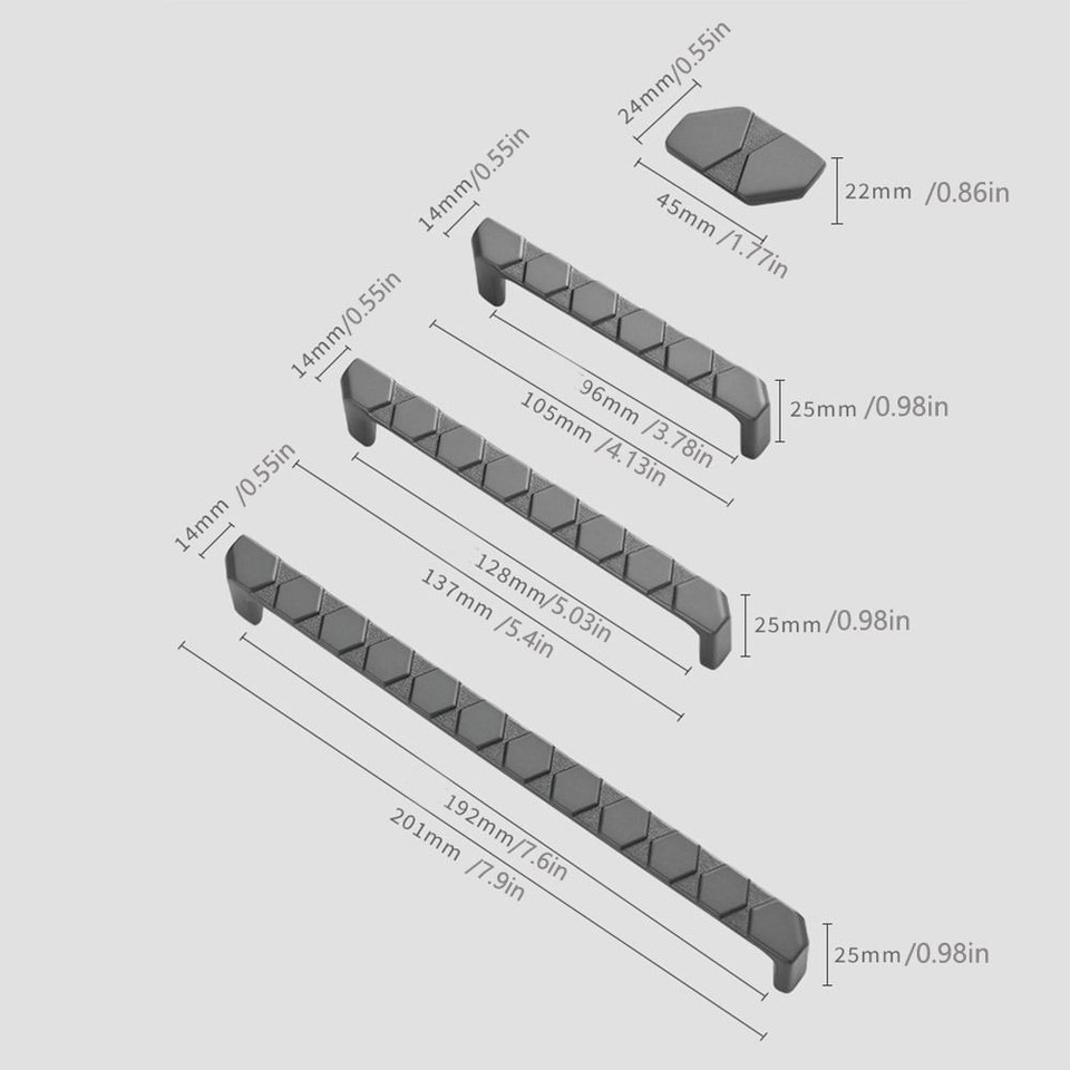 Knobs Handle Modern Style Door Pulls Nordic Drawer Handle