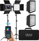 GVM 800D II 2L GVM RGB LED Panel Video Light, Photography Lighting with APP Cont
