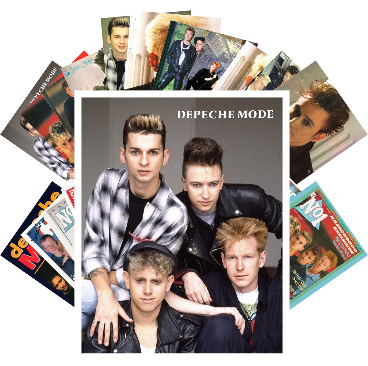 Postcard Set 24 cards DEPECHE MODE Electronic Music Posters Photos