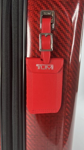 TUMI Tegra Lite International 4 Wheel Carry On Blaze Red Expandable Locking - Picture 7 of 20