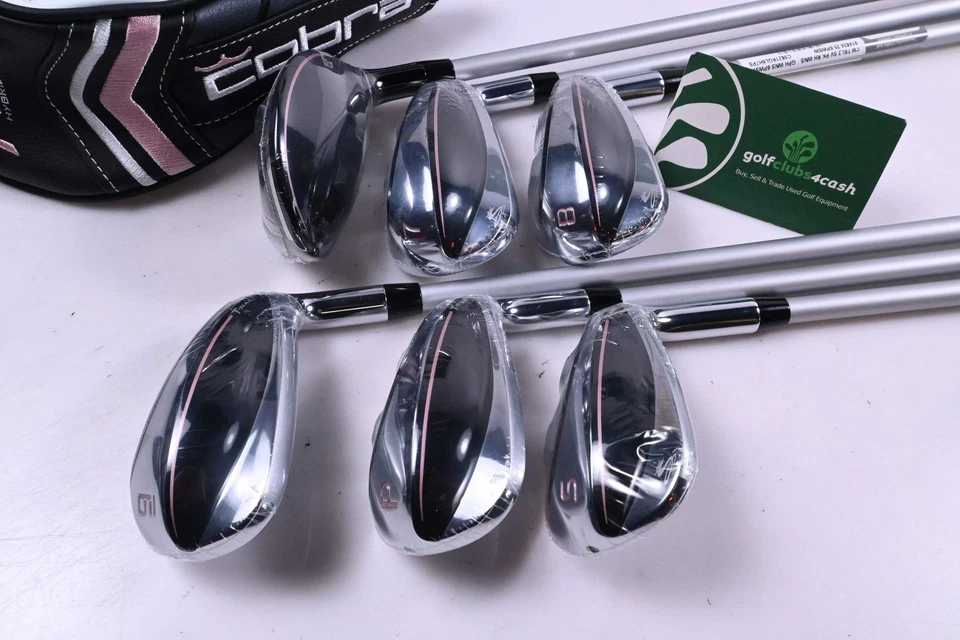 Ladies Cobra T-Rail Hybrid Combo Irons / 6-PW+SW / Ladies Flex Cobra Ultralite - Image 2 of 4