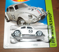 2014 Hot Wheels Hw Workshop - Herbie The Love Bug Volkswagen Beetle Wprotector
