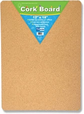 Cork Bulletin Board, 12" x 18"