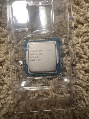 Intel Core i5-4590S, 3 GHz, 4 Quad-core (CM8064601561214) Desktop Processor