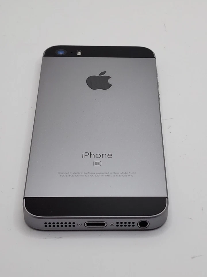 Apple iPhone SE 1st Gen. - 16GB - Gray - Low Firmware: iOS 9 [A-433] - Image 2 of 4