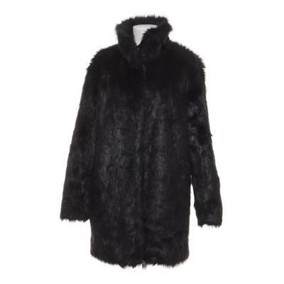 Terranova, Pelzmantel, Damen, Größe: L, Schwarz, Leopard #0Qm