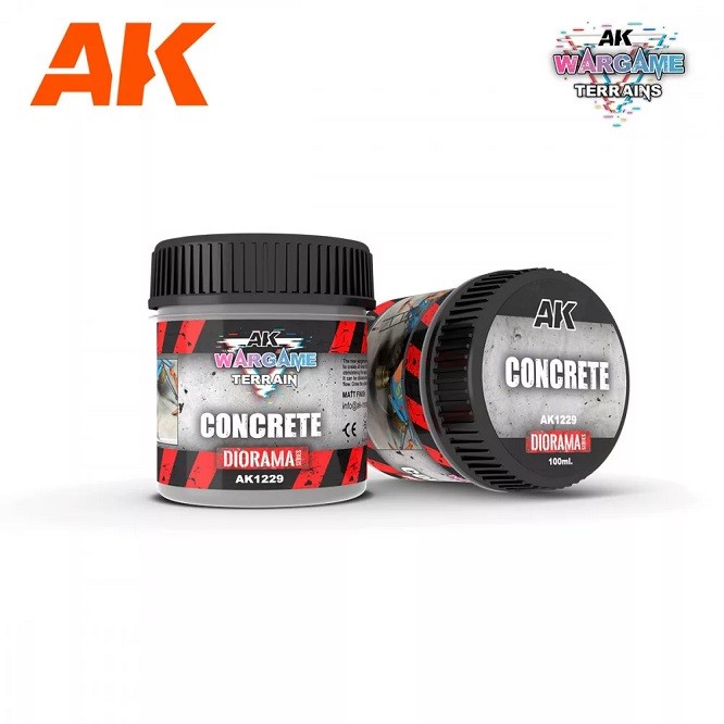 Ak Interactive AK1229 - Concrete 100 ml - New