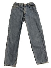 Vintage Levi's 550 Relaxed Fit Tapered Leg Blue Denim Jeans Women's 12 MIS M