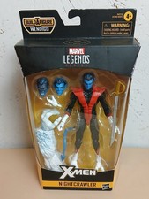Hasbro Marvel Legends X-Men Nightcrawler 6 Figure w Wendigo BAF New Sealed