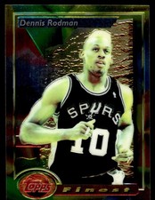 1994-95 Finest Topps Dennis Rodman San Antonio Spurs #173