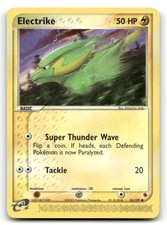 Electrike 53/109 Ruby & Sapphire LP Pokemon on eBay