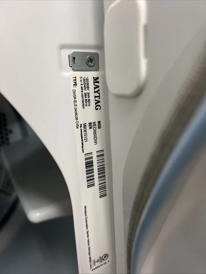 Maytag Bravos MCT Electric Dryer. Used. Great Condition - Image 2 of 4