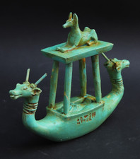 Unique Ancient Egyptian Antiques Anubis Statue God of Death Pharaonic Egypt BC