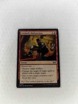 Untimely Malfunction Duskmourn: House of Horror Regular