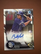 2016 Bowman Draft Chrome #BDC-15 BUDDY REED San Diego Padres Auto Autograph