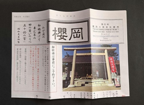 Set Goshuin limitato Sendai Sakuraoka Daijingu - Foto 4 di 5
