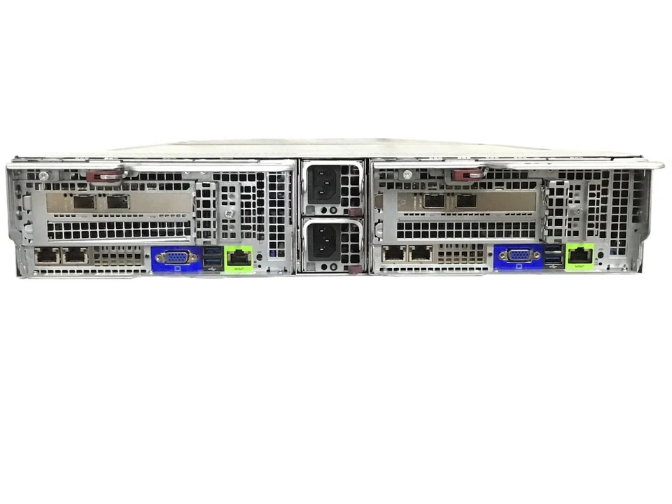 Supermicro Server - 2U 2 Node 12 Bay (6 NVME) Ea Node: Xeon 24C 64GB RAM 480GB - Image 3 of 4