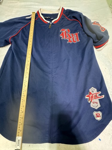 Vintage Team Rocawear All American Full Zip Jersey XXL Red White Blue #52 90s - Picture 3 of 15