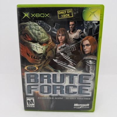 Brute Force Xbox CIB (Microsoft Xbox, 2003) Complete In Box W/ Manual